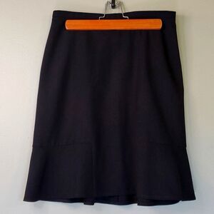 The Limited stretch black skirt. Flared on bottom. Size 4